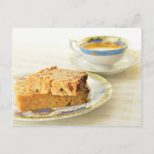 Boding - traditionelles belgisches Dessert Postkarte
