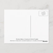 Bodleian-Bibliothek Postkarte (Rückseite)