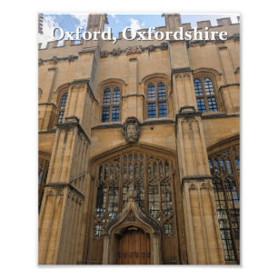 Bodleian Library Eingang, Oxford Fotodruck