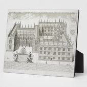 Bodleian Library, Oxford, from 'Oxonia Illustrata' Fotoplatte (Seite)
