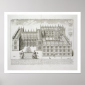 Bodleian Library, Oxford, from 'Oxonia Illustrata' Poster (Vorne)