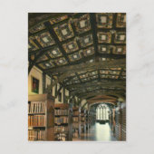 Bodlein Library, Oxford University, England Postkarte (Vorderseite)