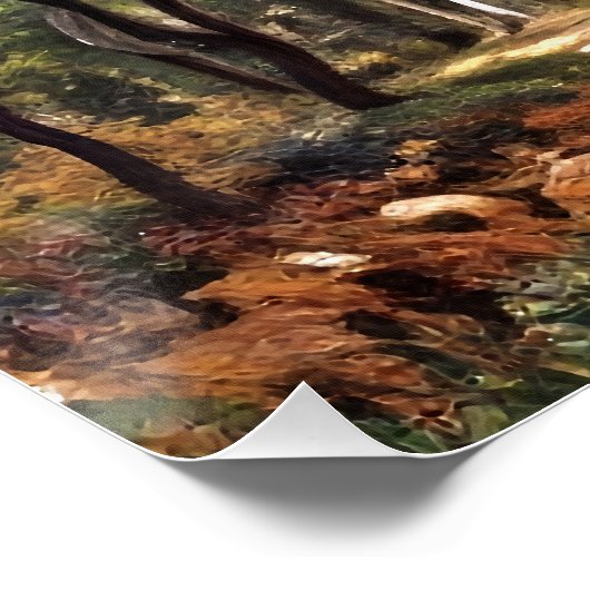 Bodmer Oak Poster (Ecke)