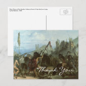 Bodmers Bison-Tanz Postkarte (Vorne/Hinten)