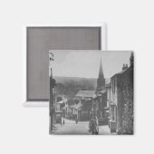 Bodmin Hill, Lostwithiel, Cornwall Magnet (Vorderseite/Rückseite)