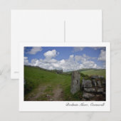 Bodmin Moor, Cornwall Postcard Postkarte (Vorne/Hinten)