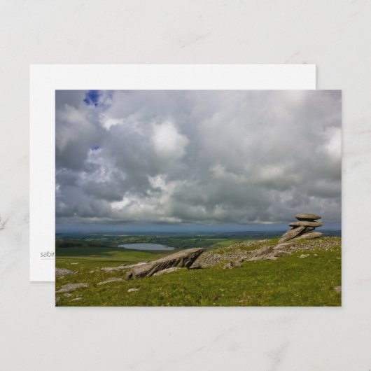 Bodmin Moor Postkarte (Vorne/Hinten)