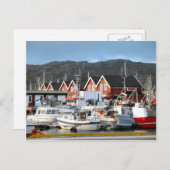 Bodo, Hafen Postkarte (Vorne/Hinten)