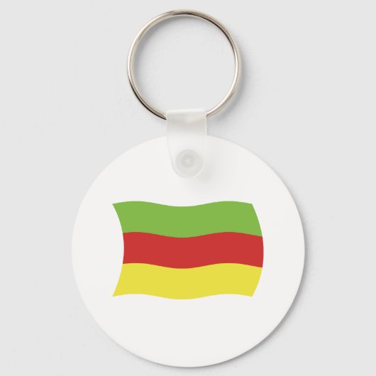 Bodos People Flag Schlüsselanhänger (Vorderseite)