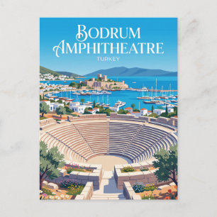 Bodrum Amphitheater Türkei Postkarte
