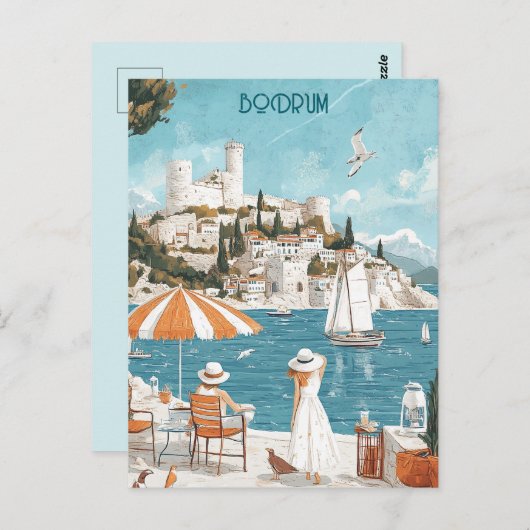 Bodrum Castle Turkiye Postkarte (Vorne/Hinten)