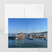 Bodrum Feiertagspostkarte (Vorne/Hinten)