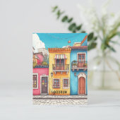 Bodrum Turkiye Postkarte (Stehend Vorderseite)