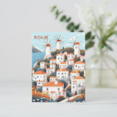 Bodrum Turkiye Travel Postkarte (Stehend Vorderseite)