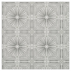 Bodulo Boho Art Deco Linie Stoff