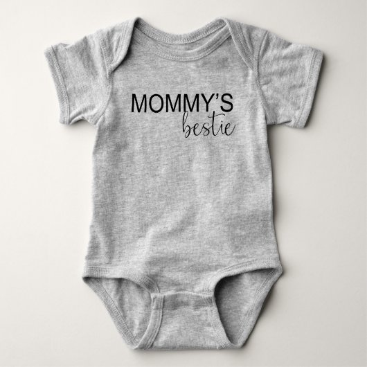 Body baby - MOMMY’S bestie - para bebés Baby Strampler (Vorderseite)