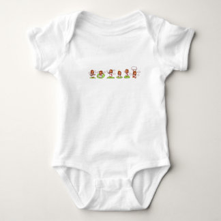 Body bebê Ele Vive por nós Baby Strampler