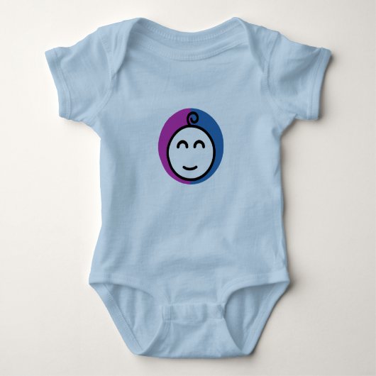 Body Bleu Baby Strampler (Vorderseite)