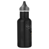 Body Builder Chick #4 Edelstahlflasche (Links)