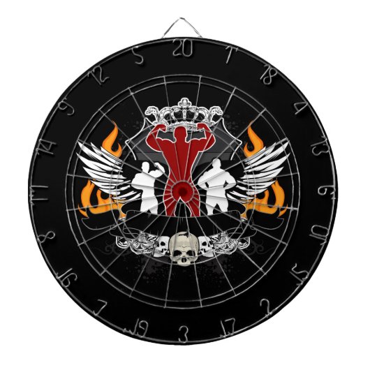 Body Builder Dartscheibe (vorne)