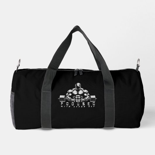 Body Builder-Fitness Duffle Bag (Rückseite)