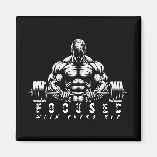 Body Builder-Fitness Magnet (Vorne)