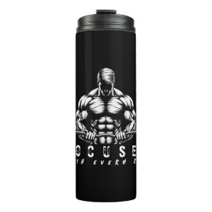 Body Builder-Fitness Thermosbecher