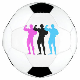 Body Builder Soccer Ball