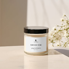 Body Butter Big Jar Label Lebensmitteletikett
