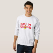 Body by Body Desi Ghee | Funny Desi Sweatshirt (Vorne ganz)