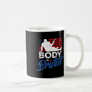 Body by Brisket Grillen Funny Bod Kaffeetasse