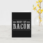 Body by Bycon Grillen Funny Karte (Gelbe Blume)