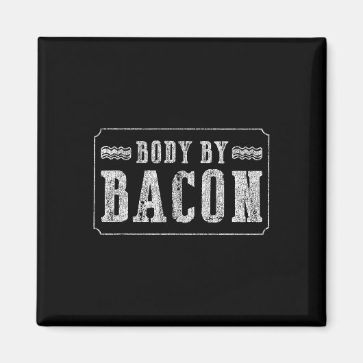 Body by Bycon Grillen Funny Magnet (Vorne)