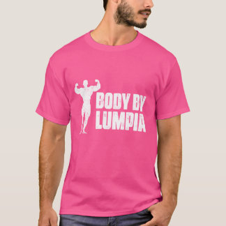 Body By Lumpia Filipino Frühlingsrolle Pinoy Essen T-Shirt