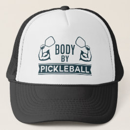 "Body by Pickleball"-Hut Truckerkappe
