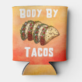 Body by Tacos - Taco Lover Dosenkühler (Vorderseite)