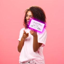 Body Care Bildhauerei QRCODE Schwarz-weiß Lilac Visitenkarte