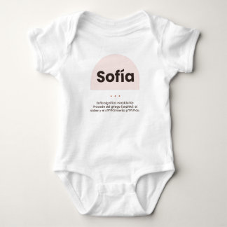 Body de bebé personalizado: nombre y su significad baby strampler