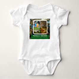 Body em Jersey para Bebês Pantanal Baby Strampler