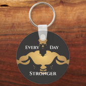 Body Gebäude Fitness Sport Motivierend Men Gym Schlüsselanhänger (Vorderseite)