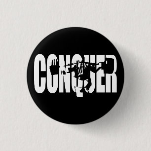 Body-Gebäude-Motivation - CONQUER Button
