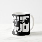 Body-Gebäude-Motivation - CONQUER Kaffeetasse (VorderseiteRechts)