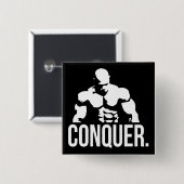 "Body Gebäude"-Motivation - Erobern Button (Vorne & Hinten)