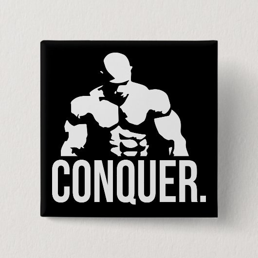 "Body Gebäude"-Motivation - Erobern Button (Vorderseite)