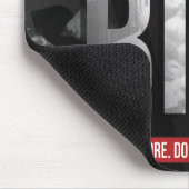 "Body Gebäude"-Motivation - Think Big, Get Big Mousepad (Ecke)