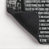 "Body Gebäude" Motivierend Mousepad (Ecke)