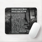 "Body Gebäude" Motivierend Mousepad (Mit Mouse)