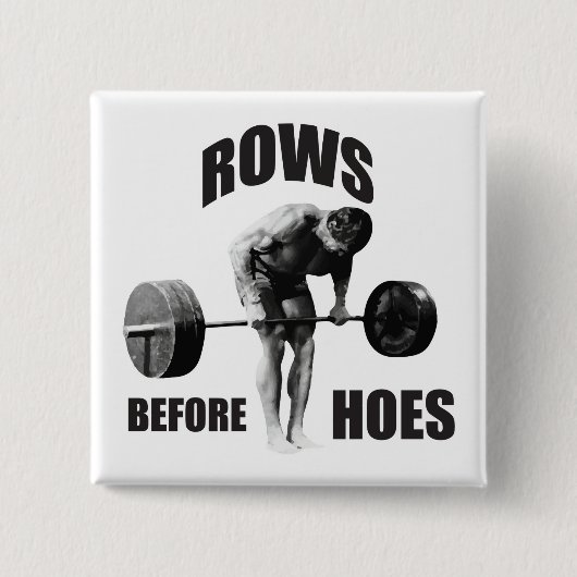 "Body Gebäude" Motivierend Spaß Button (Vorderseite)