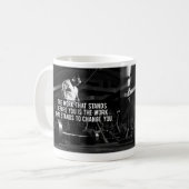 "Body Gebäude" Workout Motivierend Kaffeetasse (Vorderseite Links)