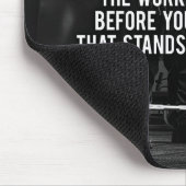 "Body Gebäude" Workout Motivierend Mousepad (Ecke)